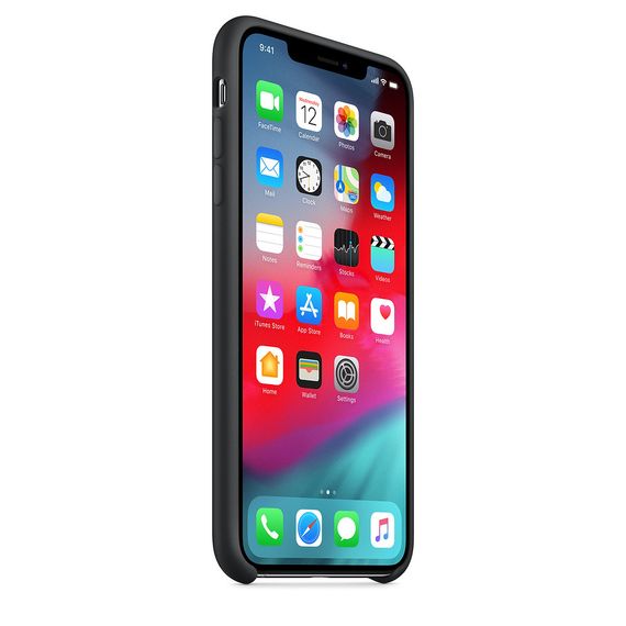 Чехол Apple Silicone Case для iPhone X/Xs Black | Зображення 3