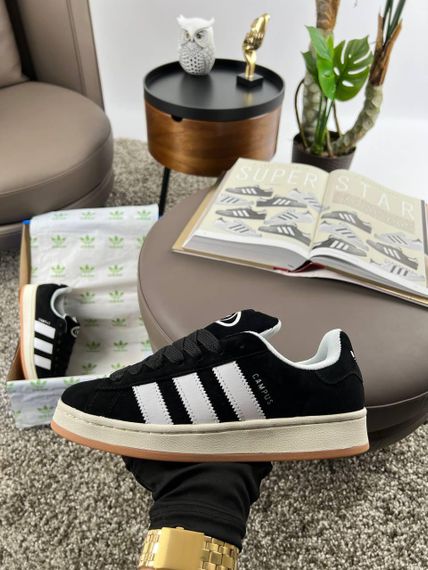 Кросівки Campus 00S New Black White , В'єтнам 45 | Зображення 7