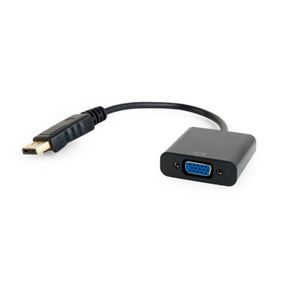 Адаптер-перехідник DisplayPort на VGA Cablexpert AB-DPM-VGAF-02