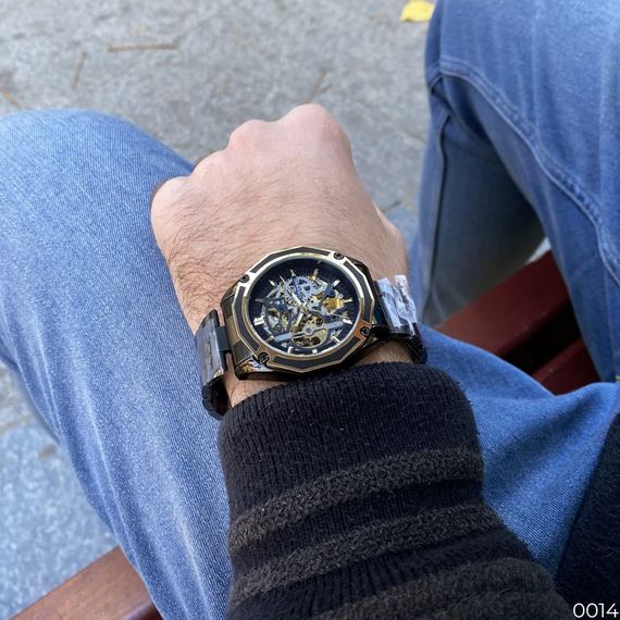 Forsining 8130 Black-Gold-Black | Зображення 7