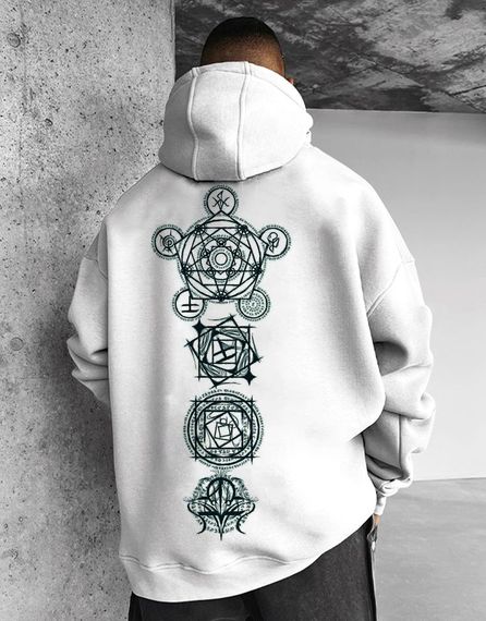 Худі з ДТФ на Флісі (оверсайз)