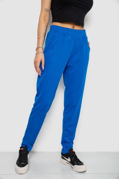 Штани жіночі, колір електрик, 238R318 | Зображення 2