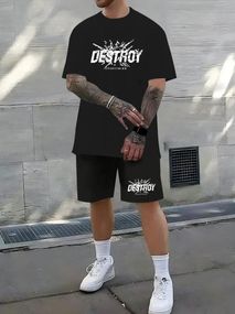 Комплект футболка та шорти ДТФ
