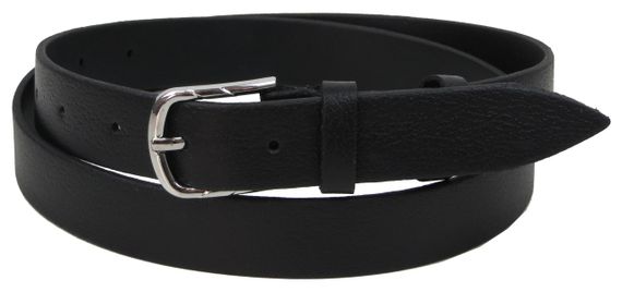 Женский ремень из натуральной кожи Skipper, Украина черный 1608-25