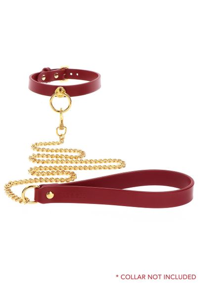 Поводок с цепочкой Taboom Chain Leash, золотистый Sex Aura | Зображення 3