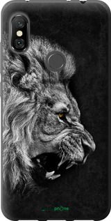 Чохол на Xiaomi Redmi Note 6 Pro Лев "1080t-1551-2448"
