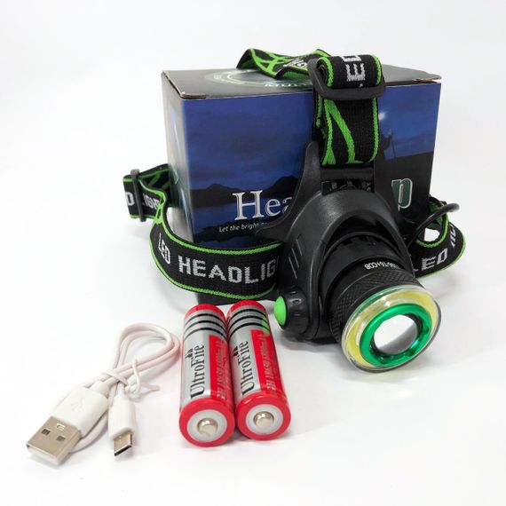 Ліхтар налобний T106-T6+COB, надпотужний ліхтар налобний, світлодіодний ліхтар на лоб | Зображення 5