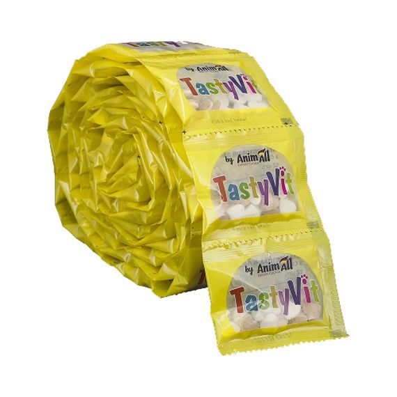 Витаминизированные лакомства для котов с сыром AnimAll TastyVit Cheese, 600 шт | Зображення 2