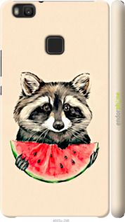 Чохол на Huawei P9 Lite Єнотик з кавуном "4605m-298-2448"