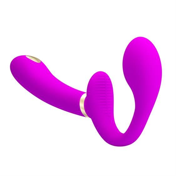 Страпон - Pretty Love Thunderbird Harnessfree Stimulator Purple | Зображення 3