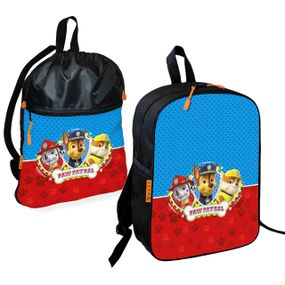 Школьный рюкзак детский Щенячий патроль + Сумка для обуви спортивной формы рюкзак-мешок мальчику (01903)