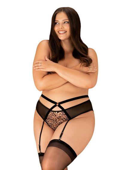 Пояс для панчіх Allunes pas do pończoch 2XL/3XL Sex Aura | Зображення 1