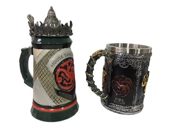 Подарунковий набір Кухоль Game Of Thrones House Targaryen Fire And Blood Гра Престолів і Winter Coming | Зображення 3