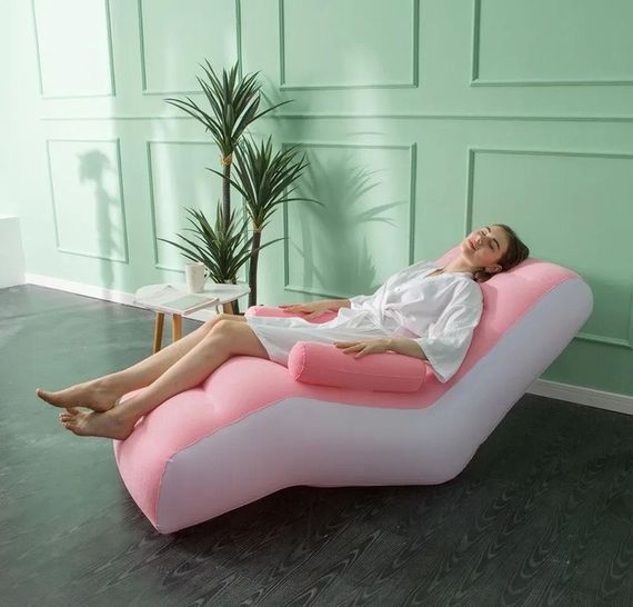 Надувний диван-крісло з підлокітниками XPRO Inflatable Coob 140х85х80 см (45781-_600) | Зображення 7