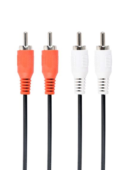 Кабель Cablexpert CCA-2R2R-6, 2RCA-2RCA, 1,8 метрів