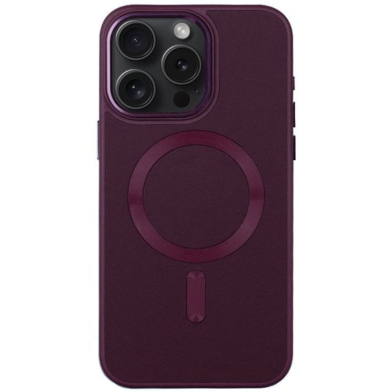 Шкіряний чохол Bonbon Leather Metal Style with MagSafe для Apple iPhone 13 Pro (6.1")