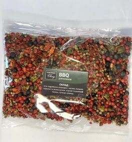 Приправа для млина суміш перців і трав для Барбекю, 100 г, суміш спецій і приправ, ТМ Приправи світу