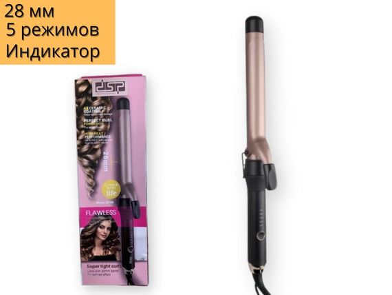 Професійна плойка для кучерів для завивки волосся DSP 20109 28ММ | Зображення 4