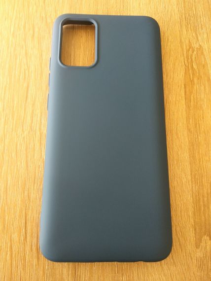 Чохол Silicone Cover Case для Samsung A02S Blue