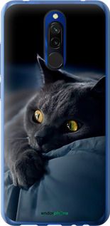 Чохол на Xiaomi Redmi 8 Димчастий кіт "825u-1806-2448"