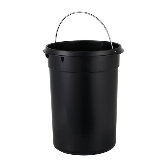 Відро для сміття з плавним закриттям кругле ZERIX SOLO-TC0205 SS COLOR 5л (колір нержавійка) (ZX5888) | Зображення 7