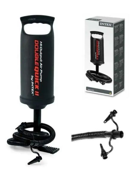 Насос ручний Intex 68614 36 см Різнокольоровий shop (6941057466149)