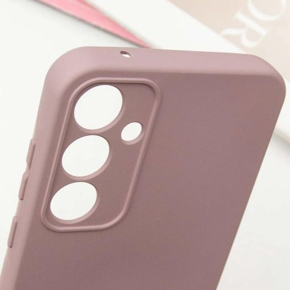 Чохол Silicone Cover Lakshmi Full Camera (AA) with logo для Samsung Galaxy S25+ Рожевий / Pink Sand | Зображення 3