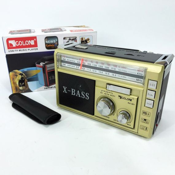 Портативний багаточастотний радіоприймач Golon, Радіоприймач am fm, Радіо на кухню VD-41 | Зображення 9