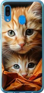 Чохол на Samsung Galaxy A30 2019 A305F Котики 2 із силікону FCh_008321