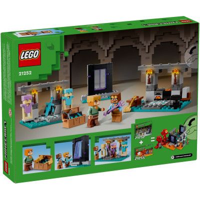Конструктор LEGO Minecraft Зброярня 203 деталей (21252) | Зображення 1