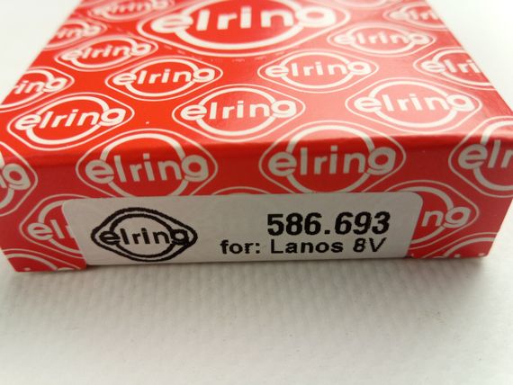 Сальники клапанів Lanos 1.5 Elring (8 шт.) (586.693) (90215296) | Зображення 1