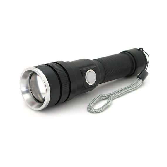 Фонарь ручной BAILONG BL-611-P50, 1LED P50, 10W, 2 режими, ZOOM, 18650/2800mAh