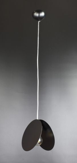 Люстра підвісна LOFT на 1 лампочку 26239 Чорний 90-140х20х17 см.