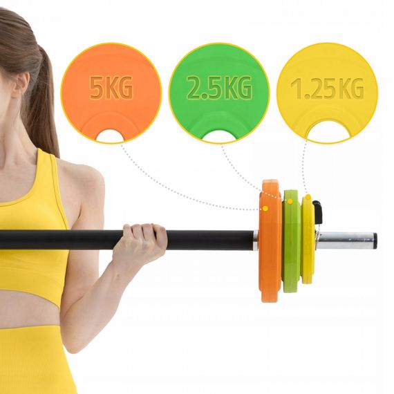 Штанга для фітнесу 4FIZJO Fitness Pump 20 кг (P-5907739315656) | Зображення 4