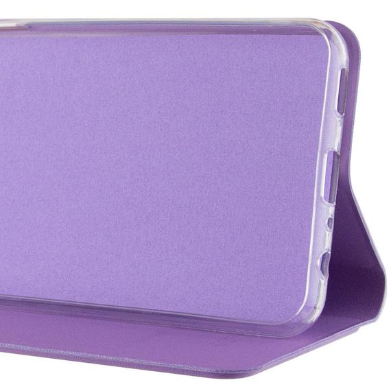 Шкіряний чохол-книжка GETMAN Elegant (PU) для Google Pixel 7a Бузковий | Зображення 3