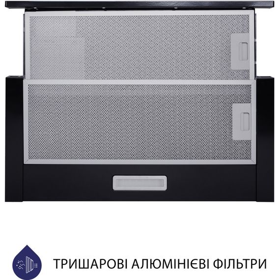 Витяжка кухонна Minola HTL 5714 BL 1100 LED | Зображення 2
