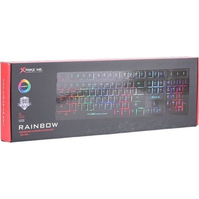 Клавиатура Xtrike ME KB-280 RGB Black (KB-280) | Зображення 3
