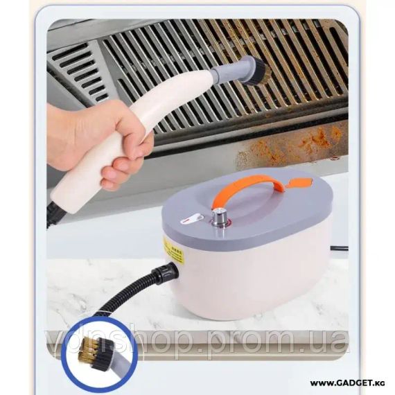 Портативний багатофункціональний пароочисник 8в1, парогенератор високого тиску  2500 Вт | Зображення 3