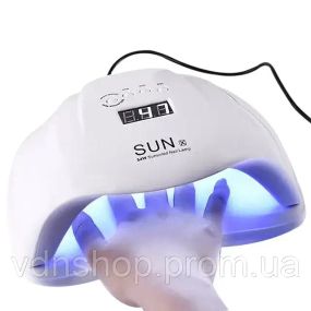 Лампа для сушки ногтей Sun X 54W LED Белый