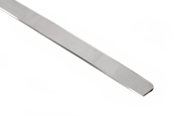 Планка над номером широкая (нерж) OmsaLine - Итальянская нержавейка для Mercedes Vito / V W447 2014-2024 гг | Зображення 2