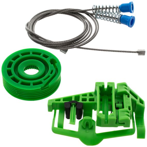 BMW 1 E87 (04-11) ремкомплект склопідйомника задніх лівих дверей, БМВ 1 е87