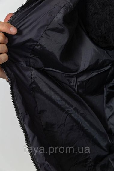Куртка мужская демисезонная, цвет черный, размеры 4XL, 6XL, 8XL, XXXL FA_008430 | Зображення 6