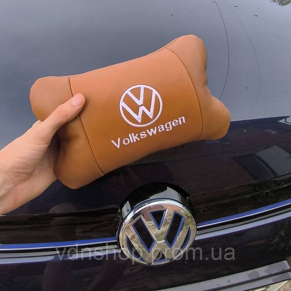 Автоподушка для голови і шиї Volkswagen, Подушка для комфорту в авто Комфортна подушка автомобіля TM-82 | Зображення 4