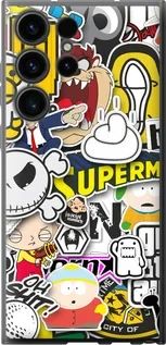 Чохол для Samsung Galaxy S23 Ultra з силікону FCh_095492