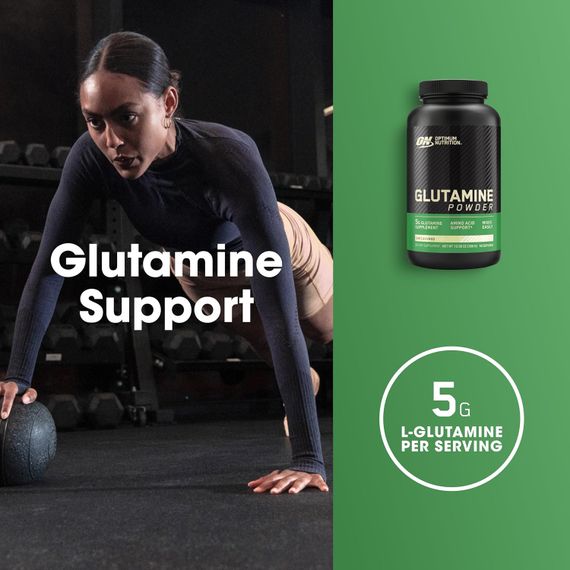 Глютамин Optimum Nutrition Glutamine Powder 300 g | Зображення 2