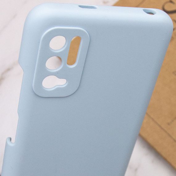 Чехол Silicone Cover Full Camera (AAA) для Xiaomi Redmi Note 10 5G / Poco M3 Pro | Зображення 4