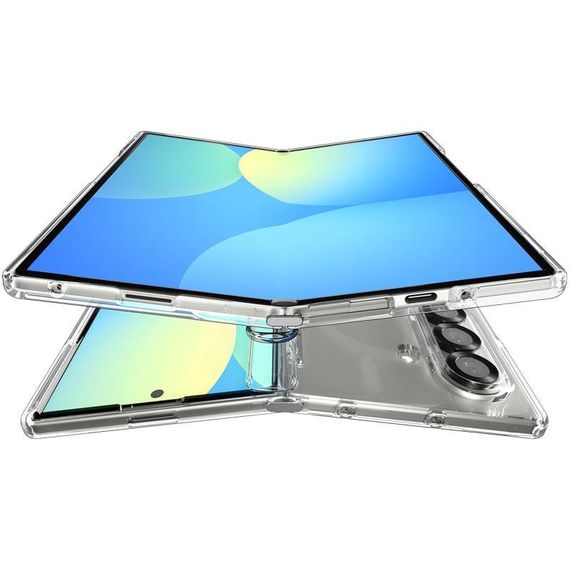 Чохол SGP Ultra Hybrid (MagFit) Samsung Galaxy Z Fold7 Прозорий | Зображення 2