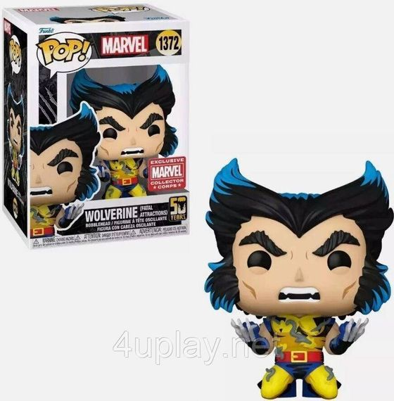 Коробка Фанко Поп Росомаха Оригинал Funko Pop Marvel Collector Corps Wolverine Box 2XL | Зображення 2