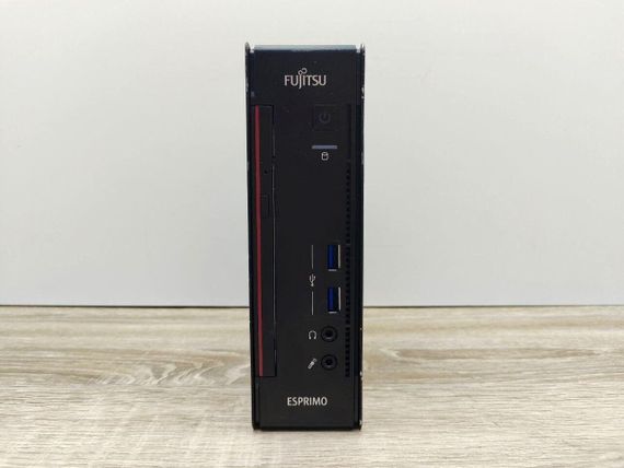 Неттоп Fujitsu Esprimo Q556 USFF / Intel Core i7-6700T (4 (8) ядра по 2.8 - 3.6 GHz) / 16 GB DDR4 / 240 GB SSD / Intel HD Graphics 530 б/у | Зображення 3