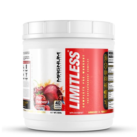 Комплекс до тренування Magnum Nutraceuticals Limitless 504 g /40 servings/ Fruit Punched
